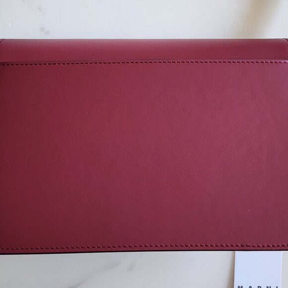 NWT-MARNI TRUNK BAG CALF SKIN MEDIUM โค๏ธ(#202) - Picture 7 of 12